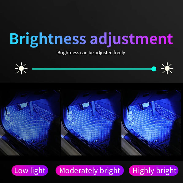 RGB Interior LED Strip Kit — App + Music Sync