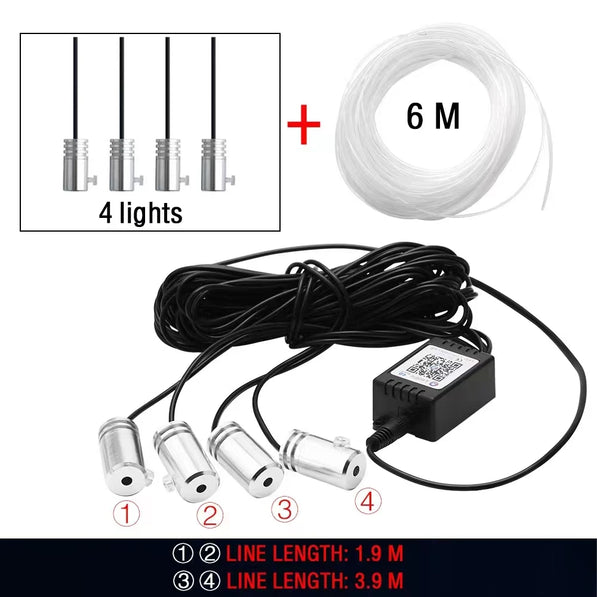 RGB Interior LED Strip Kit — App + Music Sync
