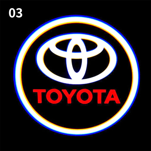LED Door Logo Projector — Ghost Shadow Welcome Lights (Pair)