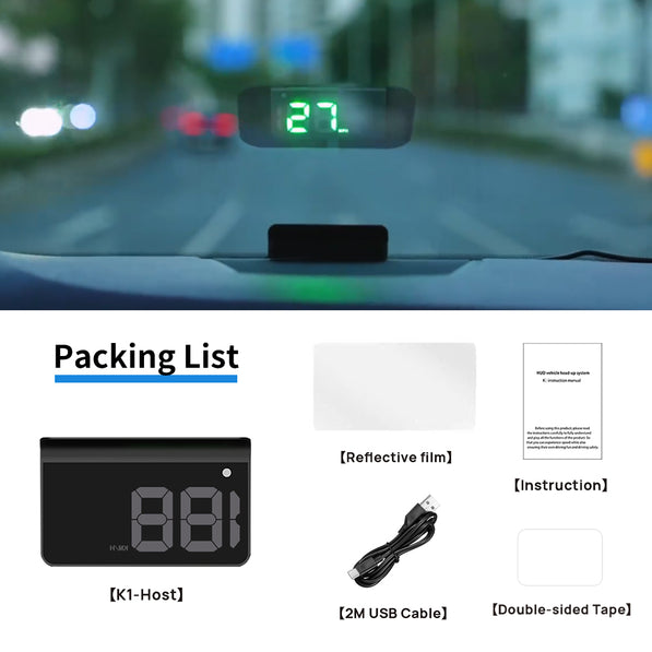 Head-Up Display That Projects Your Speed on the Windshield — photo 5