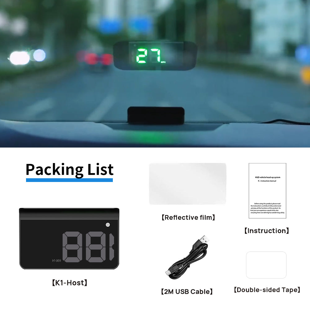 Head-Up Display That Projects Your Speed on the Windshield — photo 5