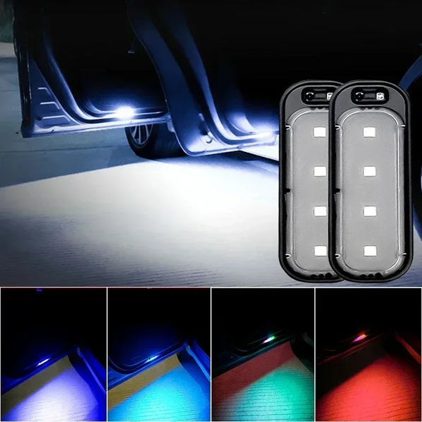 Door Projector Lights That Shine a Pattern on the Ground When You Open the Door